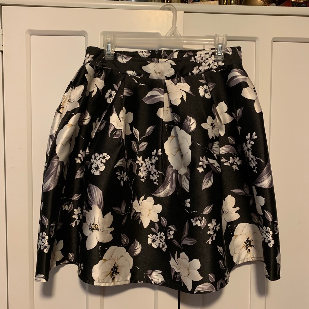 Floral Midi Skirt